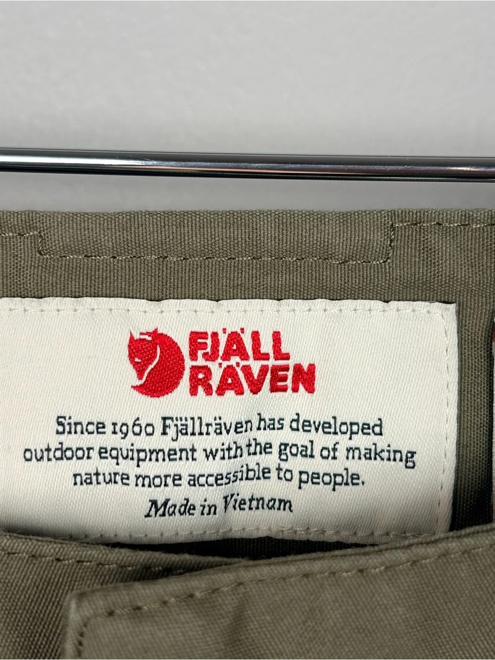 Fjallraven Vidda Pro Ventilated Pants Mens 27-28 G-1000 Olive Hiking 81160R